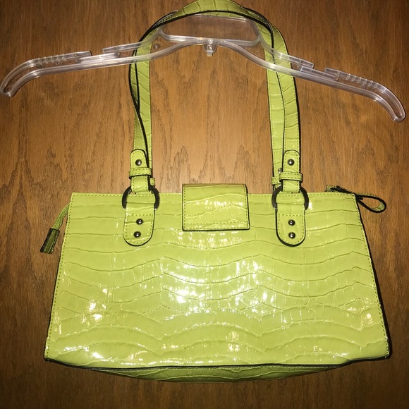 Guess Bags Guess Lime Green Purse Poshmark
